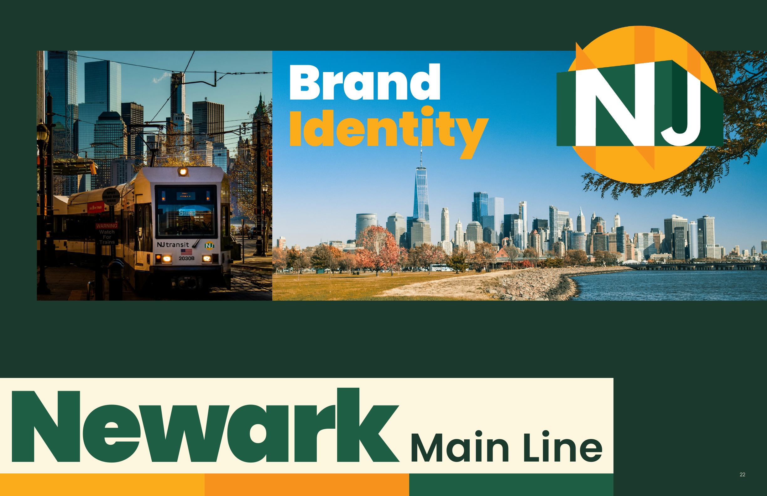 NJ Transit — Brand identity, Newark Main Line